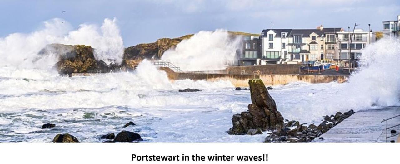 Villa Enfield Street House Behind Portstewart Promenade With Partial Sea View From Front 3 Bed Sleeps 7 Extérieur photo