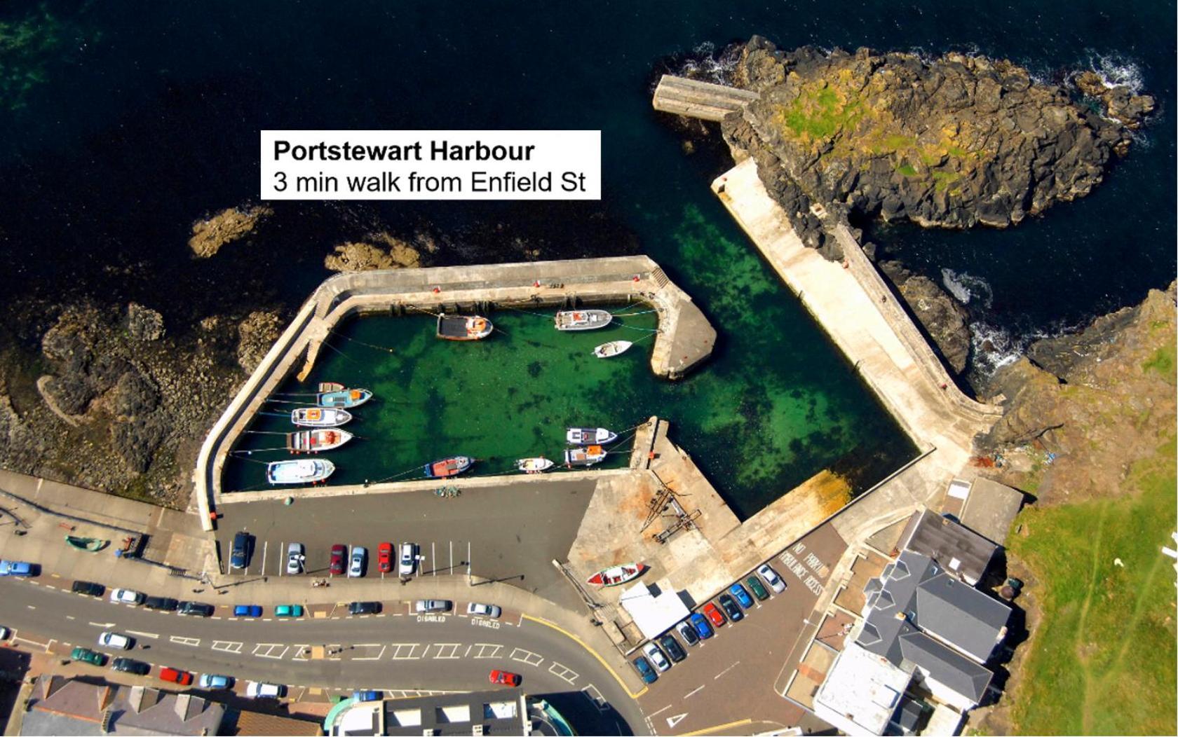 Villa Enfield Street House Behind Portstewart Promenade With Partial Sea View From Front 3 Bed Sleeps 7 Extérieur photo